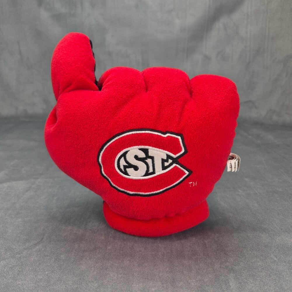 St. Cloud State University Huskies 1 Finger Glove Soft Pillow Sports Fan Hand